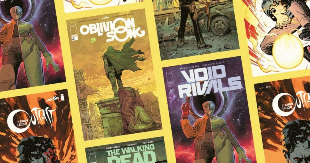 FIVE OTHER COMICS BY INVINCIBLE CREATOR ROBERT KIRKMAN HEROv2