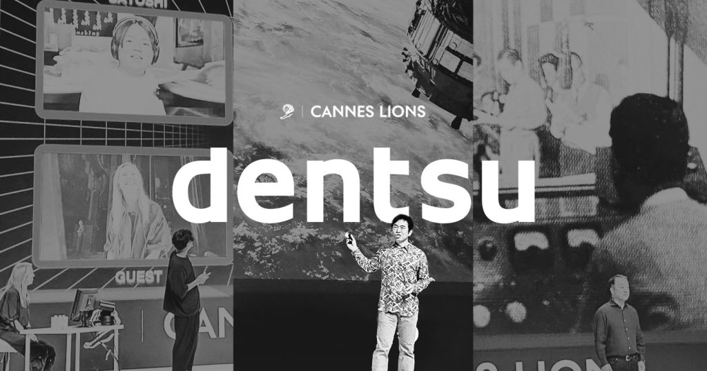 Dentsu 120 yrs of innov Cannes Lions 2024 Presentations HERO