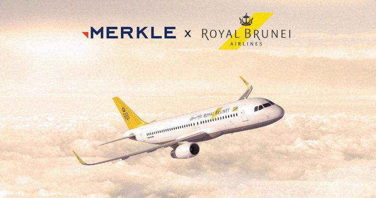 Merkle Singapore and Royal Brunei Airlines mark their 10 year partnership with a new three year remit hero