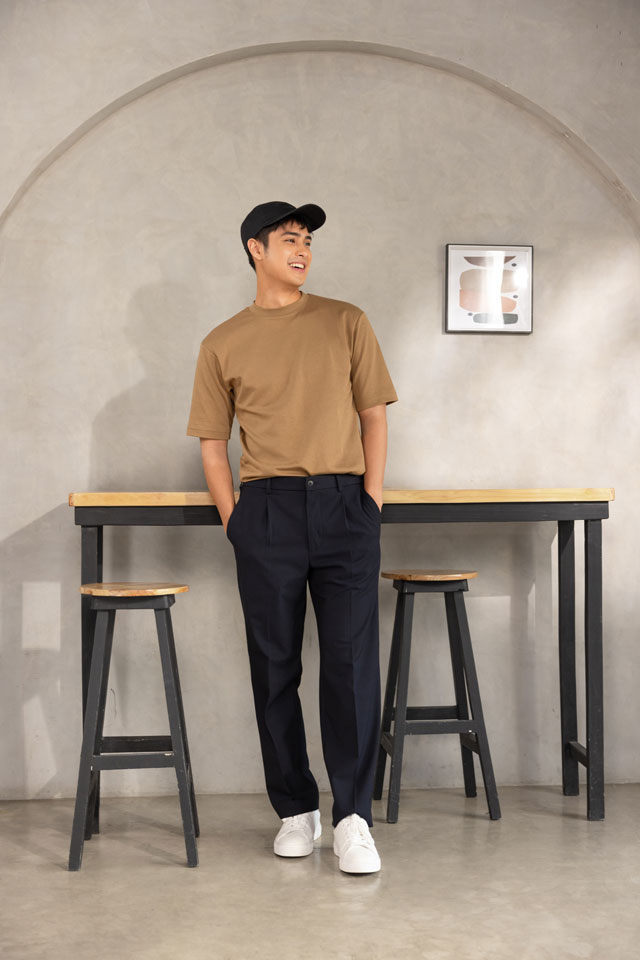 UNIQLO Donny Pangilinan Pleated Wide Pants