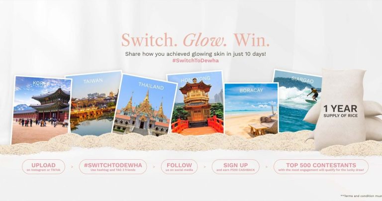 Dewha celebrates 4th anniversary with Switch.Glow.Win giveaway HERO