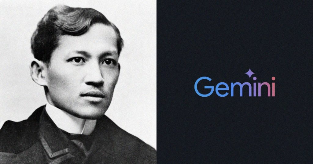 Gemini Ask Jose Rizal hero